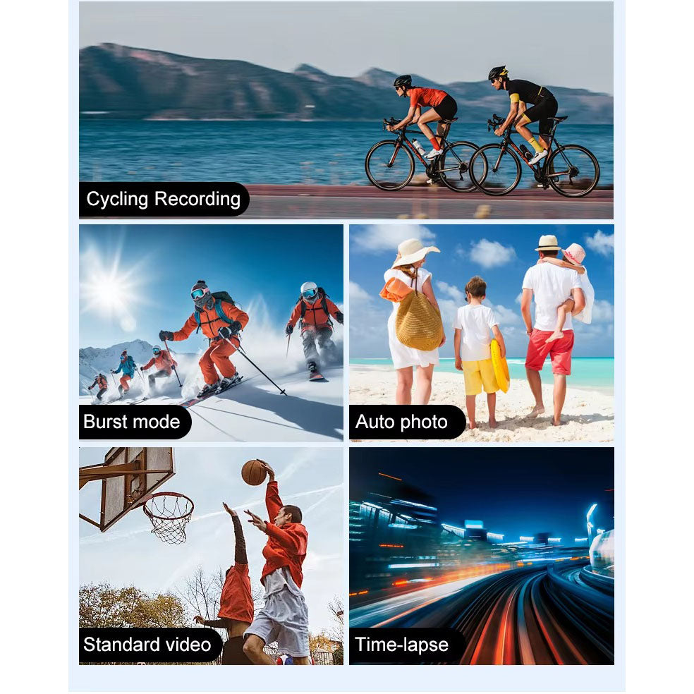 V22 4k Ultra Hd Mini Action Sport Camera Waterproof With Wifi & Touch Screen