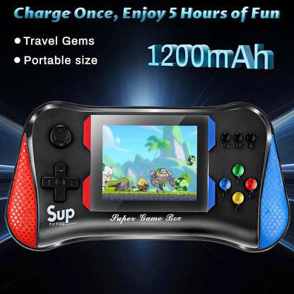 X7m Portable Mini Retro Sup Handheld Game Console 500 Built-in Games