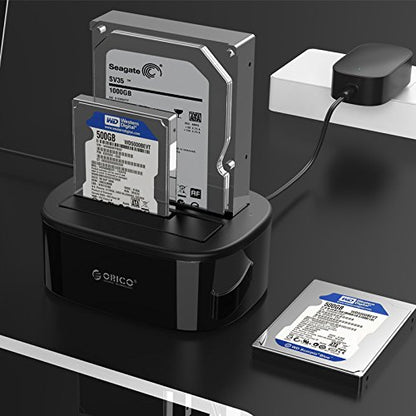 Orico (6228us3) 2.5/3.5 Inch Usb3.0 1 To 1 Hdd And Ssd Hard Drive Dock