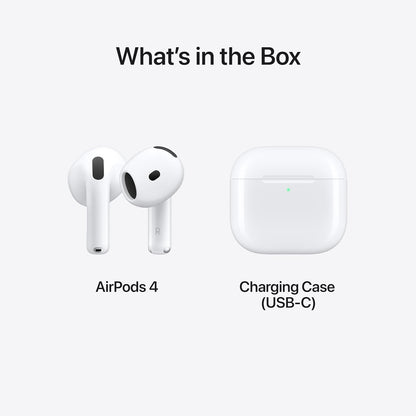 Apple Airpods 4 Bt 5.3v With Anc Usb-c & Wireless Charging Case
