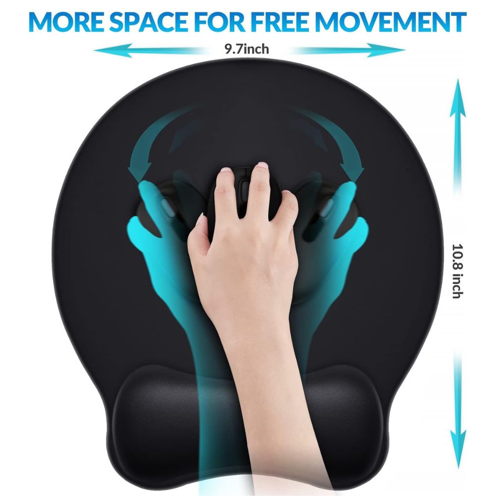 H08 Gel Mouse Pad With Wrist Pad