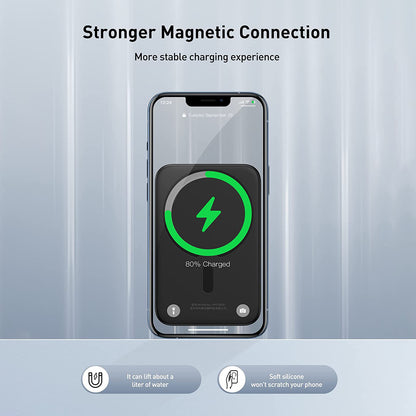 Joyroom Jr-w020 20w Wireless Power Bank 10000mah Black