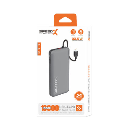 Speedx Sp-s185 22.5w 10000mah Super Fast Charging Power Bank