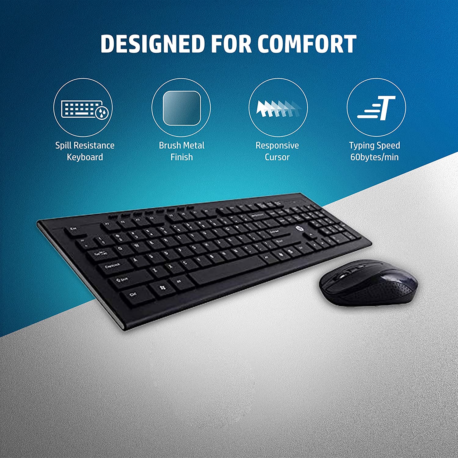 Hp Wireless Keyboard Mouse Combo Cs700 (high Copy)