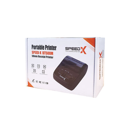 Speed-x Bt500m Mini Portable Bluetooth+usb Printer 58mm