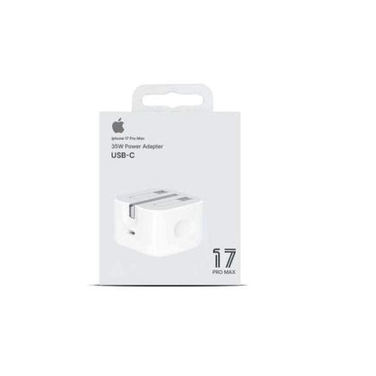 Iphone 17 Pro Max 35w (original Watt) Uk Pin Usb-c Power Adapter