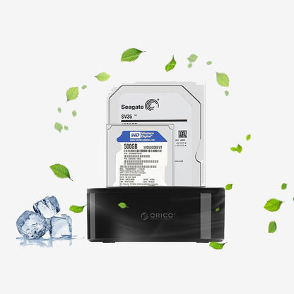 Orico (6228us3) 2.5/3.5 Inch Usb3.0 1 To 1 Hdd And Ssd Hard Drive Dock