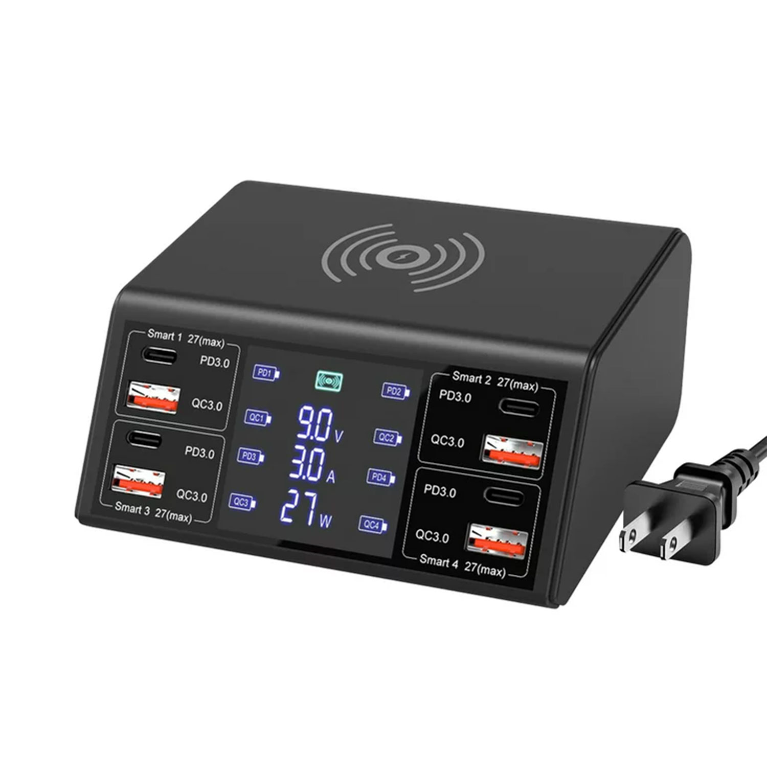 Orico Type-c To Usb Hub 3.0 4 Ports Papw4a-c3-015-bk-ep Black Color