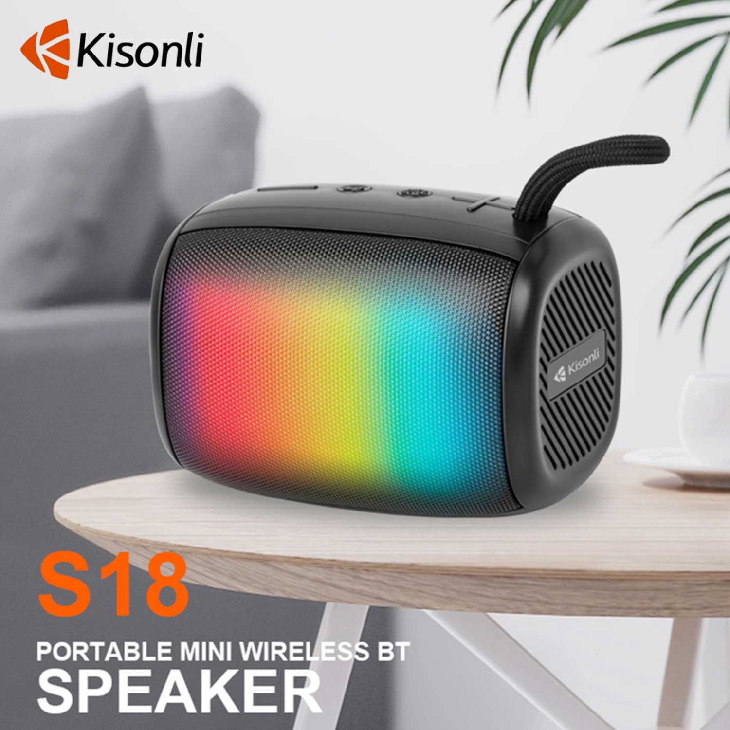 Kisonli High Quality Portable Usb Speaker T-002a
