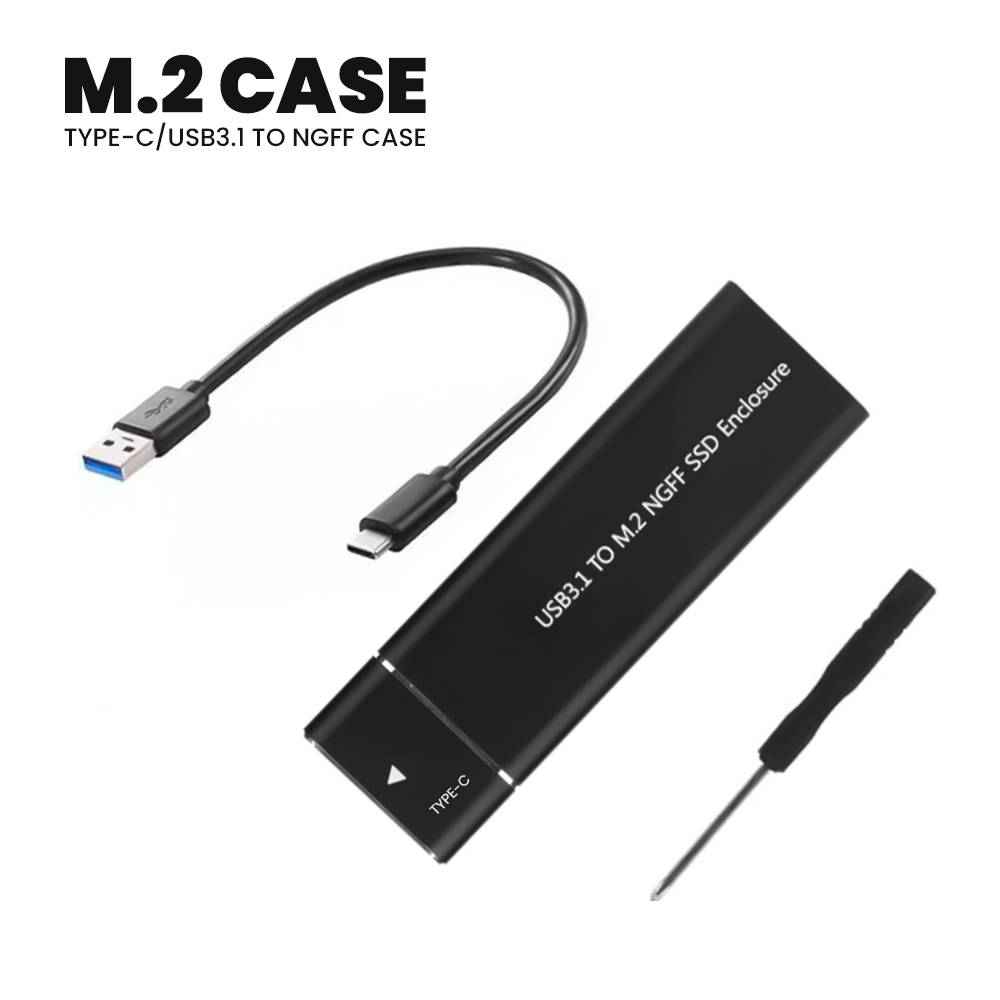M2 Ssd Enclosure, Usb 31 Gen 2 (10 Gbps)