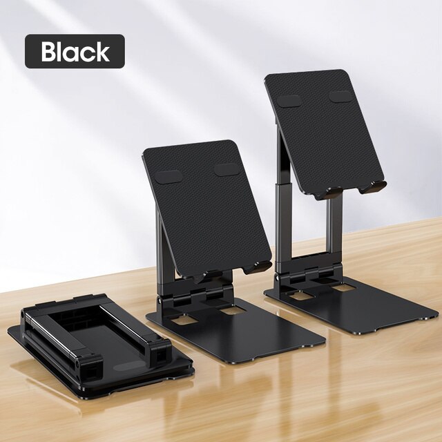 Metal Heavy Duty Multifunctional Digital Folding Desktop Stand (size 189*124*44mm) For Tablet And Mobile