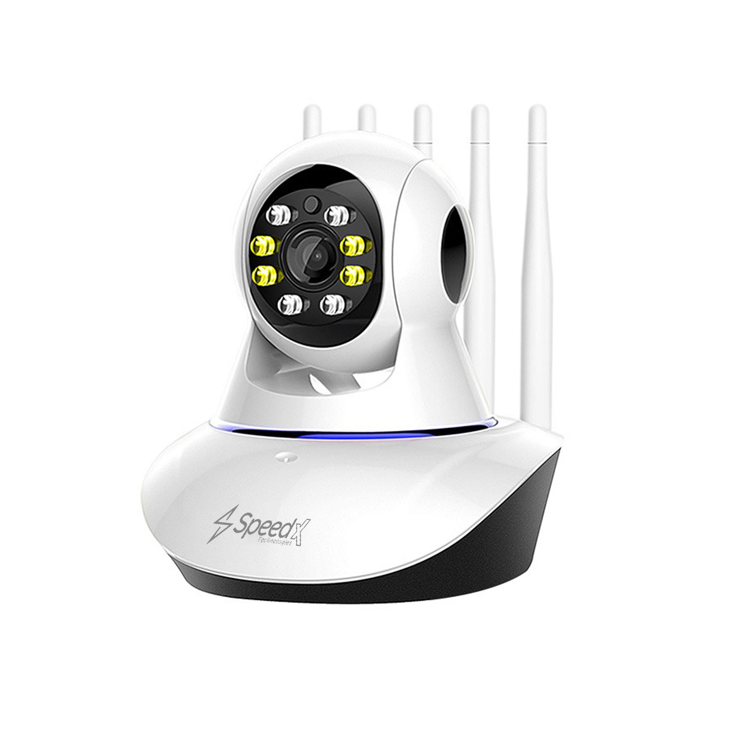 New Speed-x 5 Antenna Ca-q5-5 Night Vision Camera 2mp 1080p Full Hd With V380 Pro App