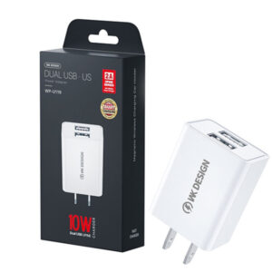 Remax Wk Dual Usb Fast Mobile Charger Wp-u119 Us Pin