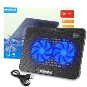 Speed-x N99 2 Fan Cooling Pad Wiht Two Usb And Light